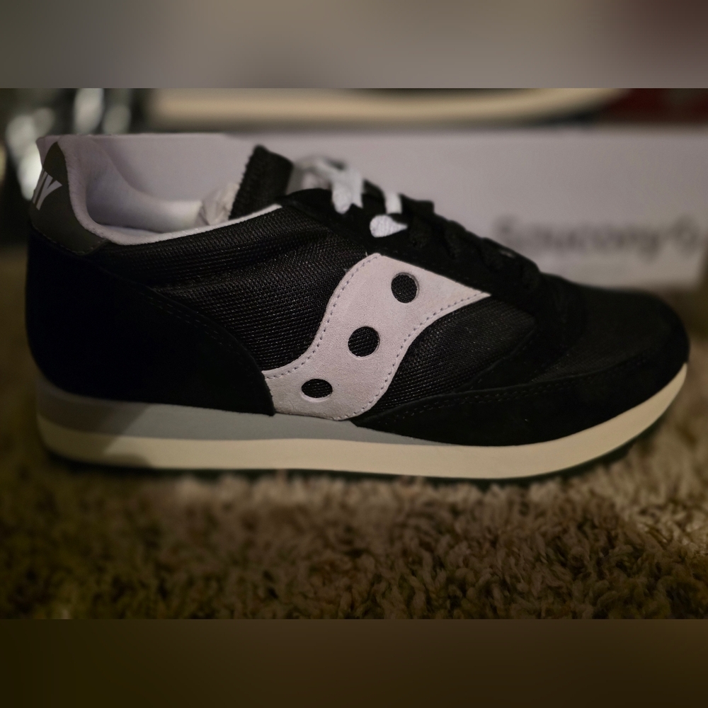 Saucony Black and Gray Sneakers